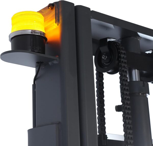 APOLLOLIFT Electric Walkie Stacker, 3300 lbs Capacity 130“ Lift Height Powered Drive and Lift Electric Stacker, with Straddle Legs Adjustable Forks Material Lift - Image 4