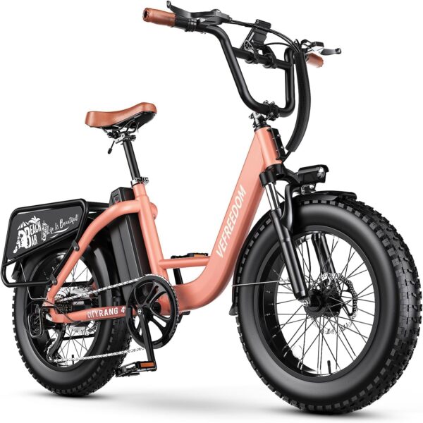 EUY Electric Bike for Adults with Peak 1500W Motor, 48V 20Ah Removable Battery Fast Ebike,Max 70Miles & 30MPH,20" x4.0 Fat Tire Commuting Electric Mountain Bike,7-Speed, Step-Thru Bicycle - Image 13