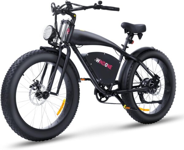 E2/K20 Electric Bike for Adults, 48V 13Ah/15Ah Battery, Up to 28 MPH & 46.6/60 Miles (PAS), 750/1000W Peak Ebike with All-Terrain 20"/26'' Fat Tires, UL Certified, Moped E-Bike - Image 10