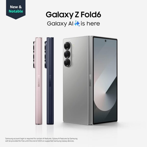 SAMSUNG Galaxy Z Fold 6 AI Cell Phone, 512GB Unlocked Android Smartphone, Circle to Search, Handsfree Live Interpreter, AI Photo Edits, Large Screen, 2024,US 1 Yr Manufacturer Warranty, Navy - Image 9